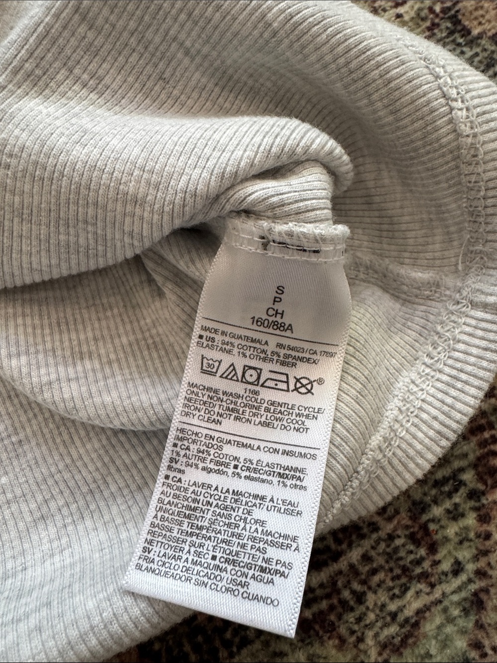 Old Navy Snug Ribbed Tee - Picture 2 of 6